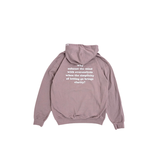 Why Exhaust The Mind - Hoodie ( LIMITED EDITION)